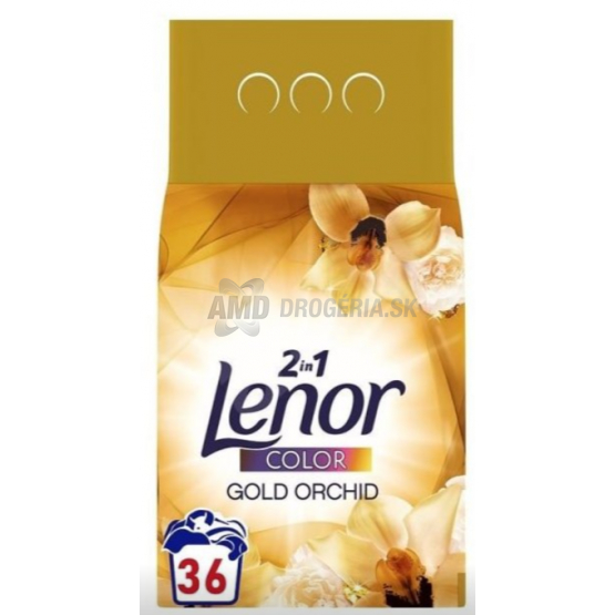 LENOR PRACÍ PRÁŠOK  GOLD ORCHID 2,34KG 36PD