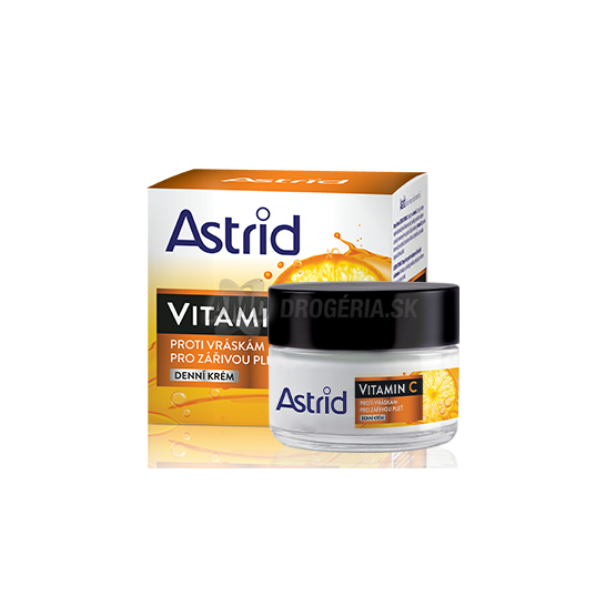ASTRID DENNÝ PLEŤOVÝ KRÉM S VITAMÍNOM C PROTI VRÁSKAM 50 ML