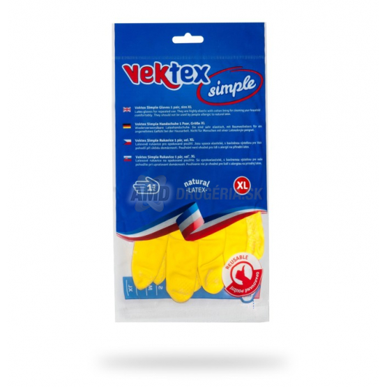 GUMENNÉ RUKAVICE VEKTEX SIMPLE XL