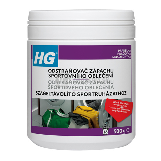 HG PRÍSADA DO PRACIEHO PRÁŠKU PROTI NEPÍJEMNÉMU ZÁPACHU 500 G