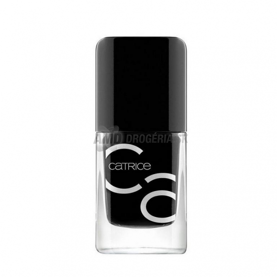 Catrice Iconails Gel Lacquer gélový lak na nechty 20 Black to the Routes, 10,5 ml