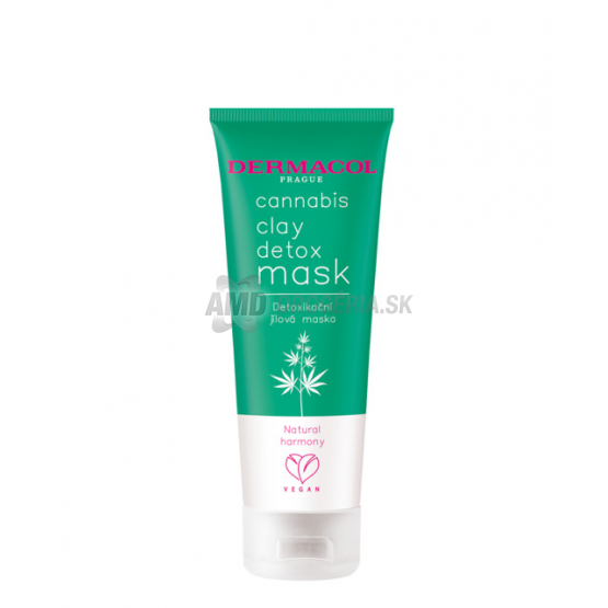 DERMACOL DETOXIKAČNÁ ÍLOVÁ PLEŤOVÁ MASKA CANNABIS 100 ML