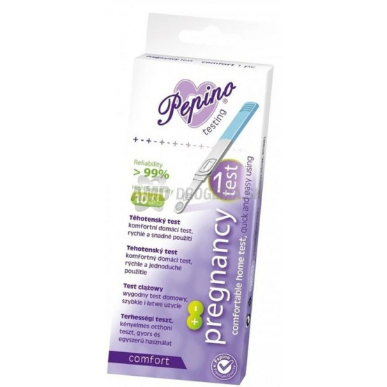 Pepino Comfort tehotenský test, 1 ks