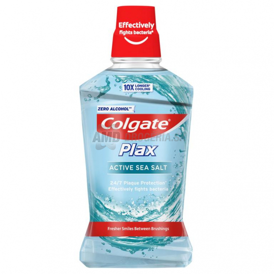 COLGATE ÚSTNA VODA PLAX SEA SALT 500 ML