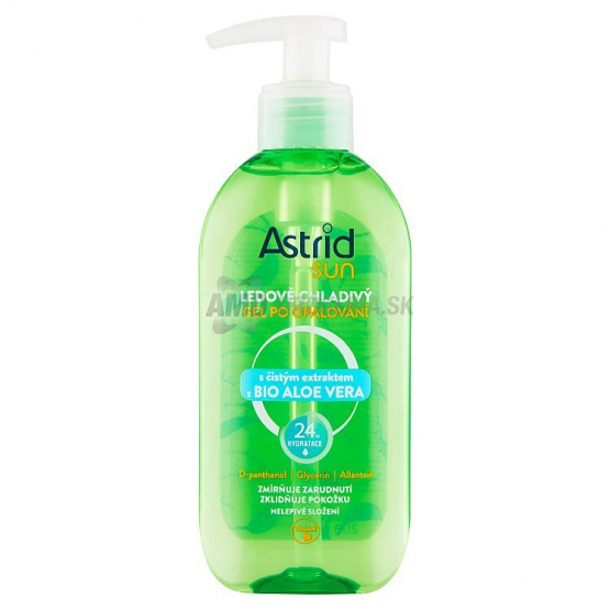 ASTRID SUN CHLADIVÝ GÉL PO OPAĽOVANÍ ALOE 200 ML