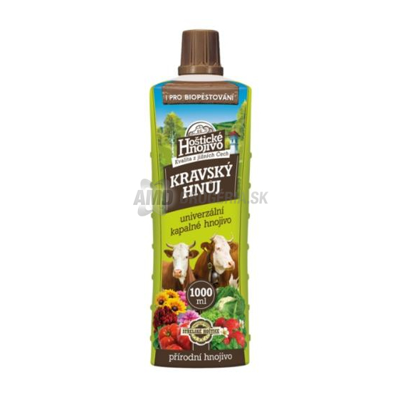 HOSTICKÉ HNOJIVO KRAVSKÝ HNOJ 0,5 L