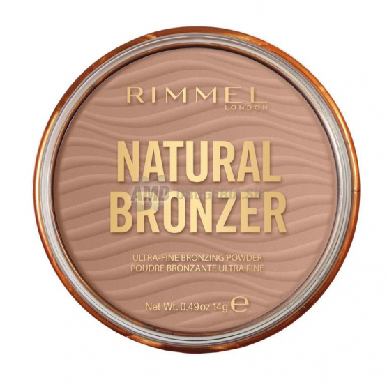 Rimmel Natural Bronzer bronzujúci púder 001 Sunlight, 14 g