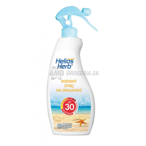 HELIOS HERB SPRAY NA OPALAĽOVANIE RODINNÝ OF30 300ML 