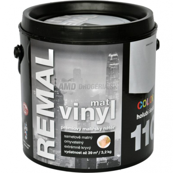 Remal Vinyl Color Mat, holubia sivá 1105, 3,2 kg