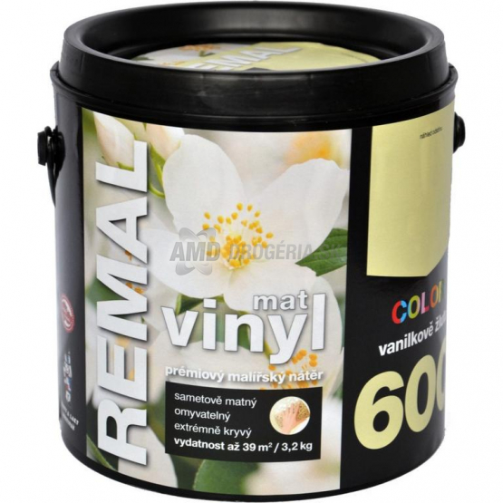 Remal Vinyl Color Mat, vanilkovo žltá, 3,2 kg