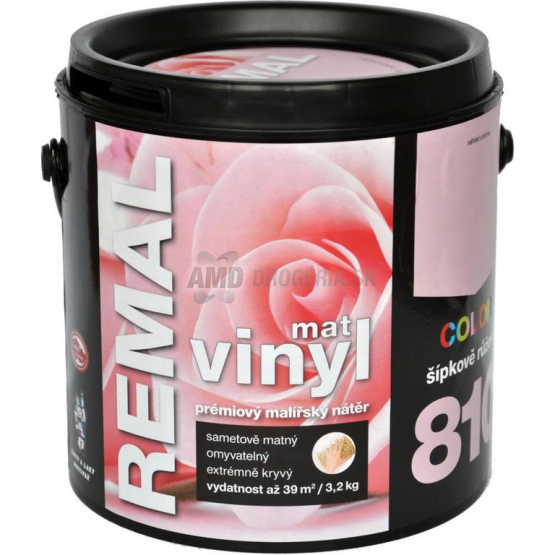 Remal Vinyl Color Mat šípkovo ružová, 3,2 kg