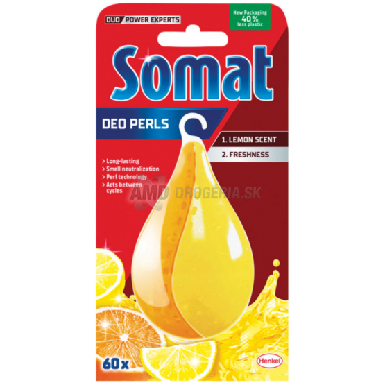 SOMAT DEO PERLS LENOM OSVIEŽOVAČ DO UMÝVAČKY RIADU 1KS