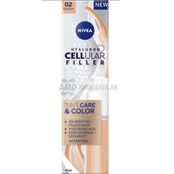 NIVEA CELLULAR TÓNOVACÍ KRÉM CC MEDIUM 30ML