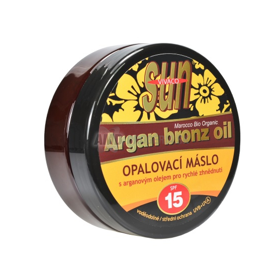 SUN ARGAN BRONZ OPAĽOVACIE MASLO OF15  200ML 002359