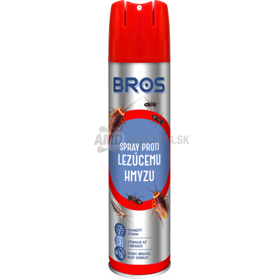BROS SPREJ PROTI LEZÚCEMU HMYZU 400ML