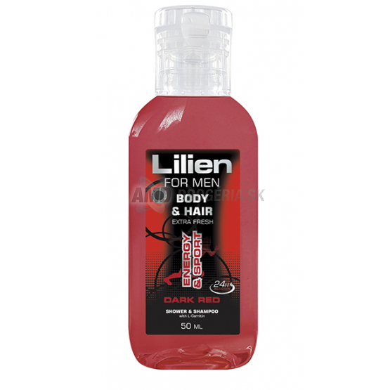 LILIEN SPRCHOVÝ GÉL + ŠAMPÓN  MEN CESTOVNÉ 50ML