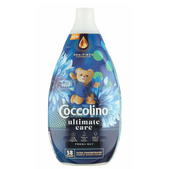 COCCOLINO INTENSE DE LUXE FRESH SKY  870ML 58PD