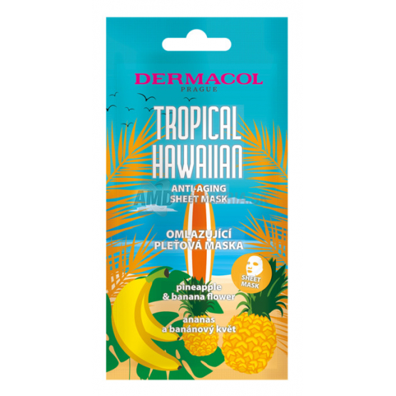 DERMACOL MASKA HAWAIIAN OMLADZUJÚCA ANANÁS 1KS