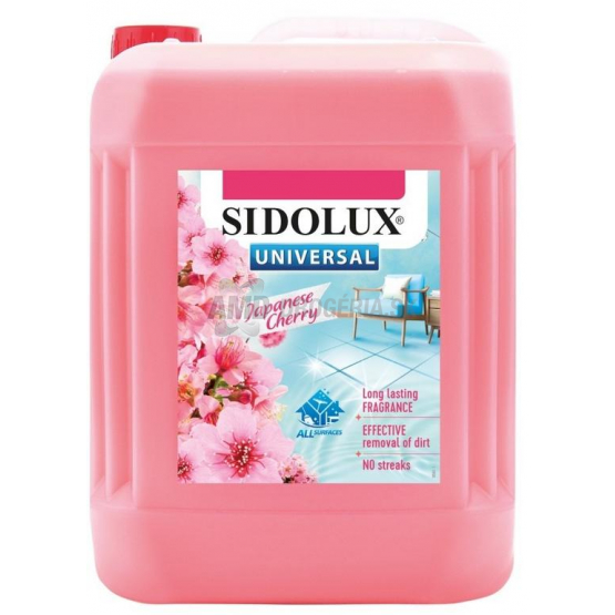 Sidolux Universal Japonská višňa univerzálny čistiaci prostriedok, 5 l