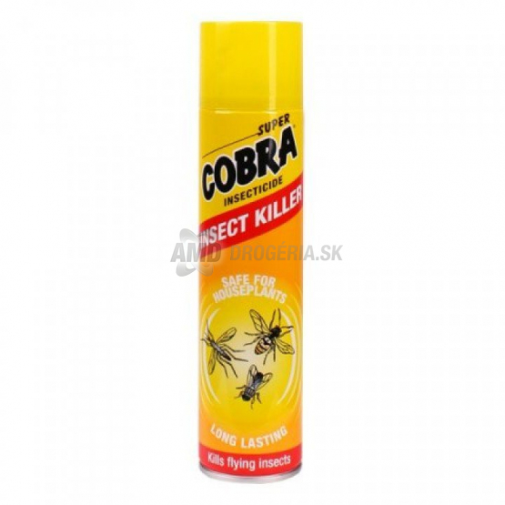 COBRA SUPER  SPREJ LIETAJUCI HMYZ 400ML