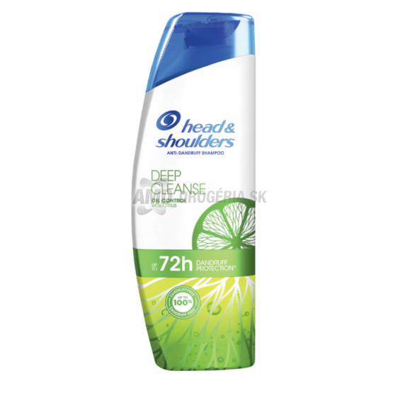 HEAD & SHOULDERS  DEEP CLEANSE OIL CONTROL CITRUS ŠAMPÓN 300 ML