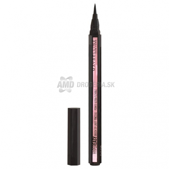 Maybelline Hyper Easy Brush Tip Liner tekutá linka na oči, čierna