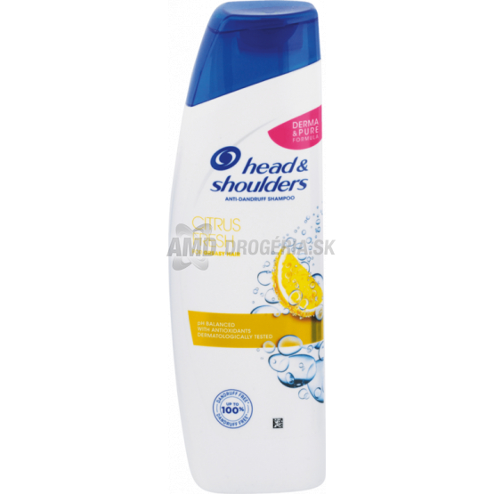 HEAD & SHOULDERS ŠAMPÓN 225ML 2v1 CITRÓN