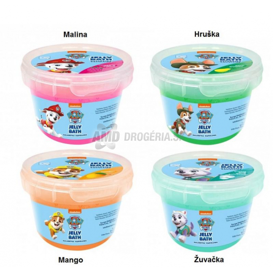 PAW PATROL MYDLOVÁ HMOTA DO KÚPEĽA 100G MIX VÔNI