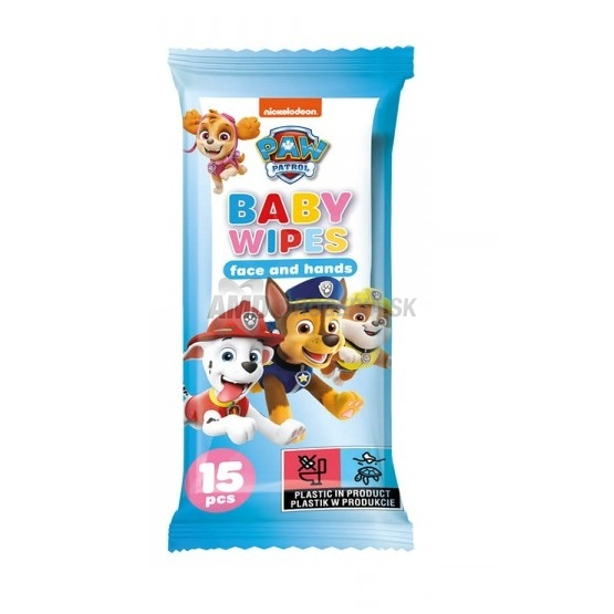 PAW PATROL DETSKÉ VLHČENÉ UTIERKY   15KS