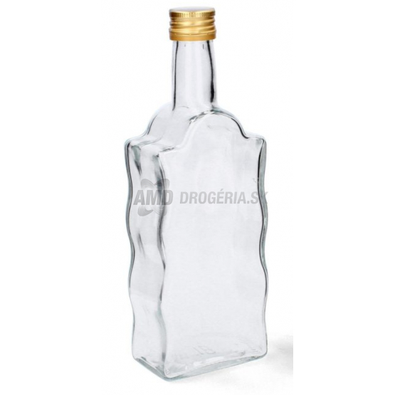FĽAŠA SKLO  HRANATÁ S UZÁVEROM NA ZÁVIT KLÁŠTORNA  500ML