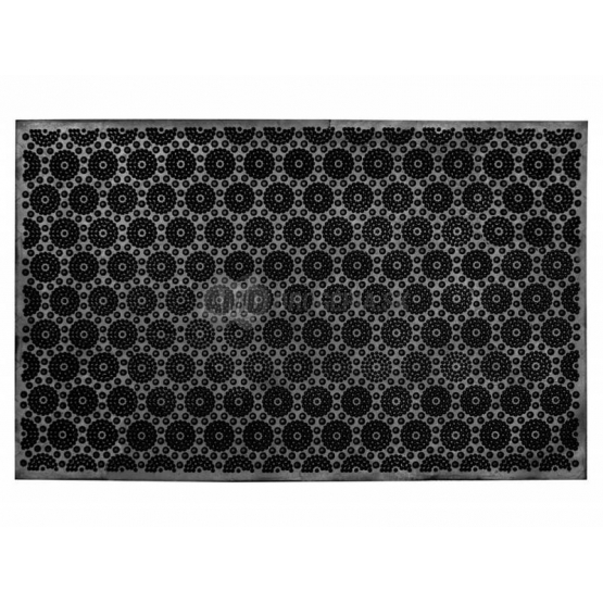 ROHOŽ GUMA 37X59CM  K17 KRÚŽKY