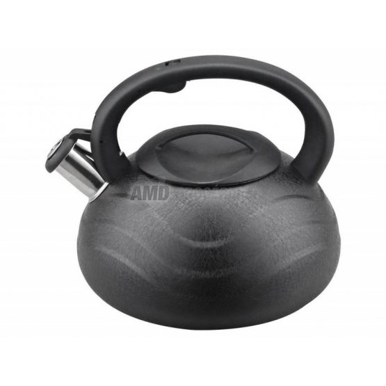 ČAJNÍK NEREZ  ČIERNY VLNKY  3L MH-42