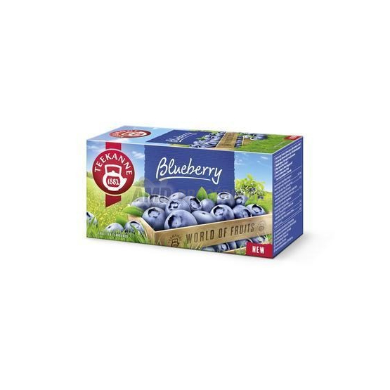 Teekanne Blueberry World of Fruits ovocno-bylinný čaj, 20 x 2,25 g