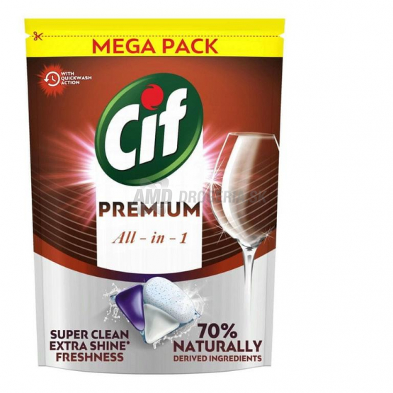 CIF TABLETY PREMIUM REGULAR  50KS