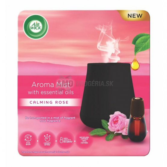 AIR WICK VAPORIZÉR ELEKTRICKÝ STROJČEK  VÔŇA RUŽE 20ML