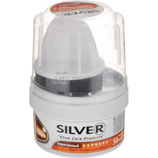 SILVER KRÉM NA OBUV  HNEDÝ 50ML