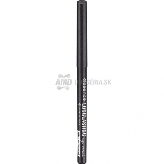 Essence Long Lasting ceruzka na oči 34 Sparkling Black, 0,28 g