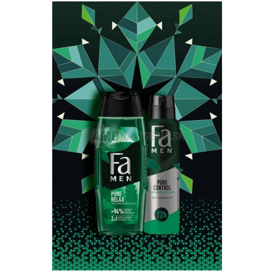 KAZETA FA MEN PURE SPRCHOVÝ GÉL + DEOSPRAY X21