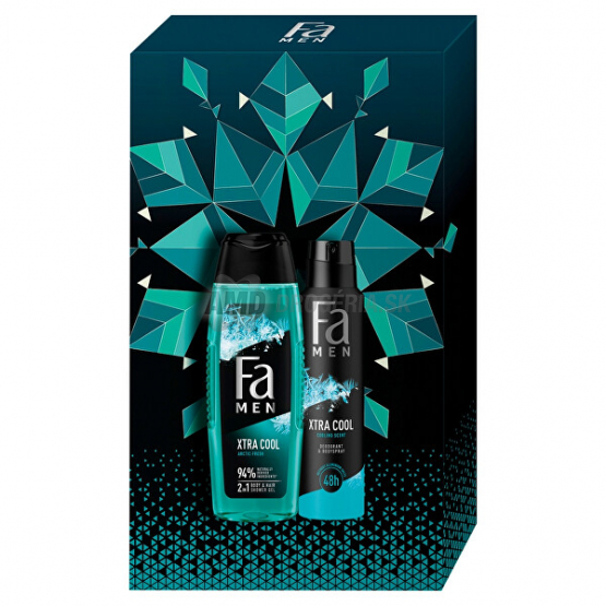 KAZETA FA MEN XTRA COOL SPRACHOVÝ GÉL + DEOSPRAY X21
