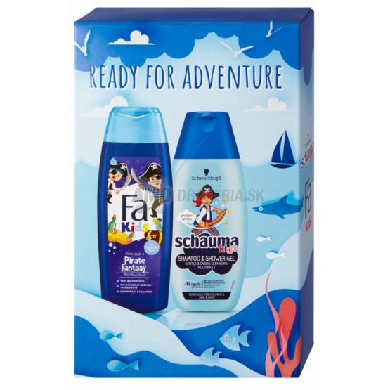 KAZETA FA+SCHAUMA KIDS BOY SPRCHOVÝ GÉL + ŠAMPÓN X21