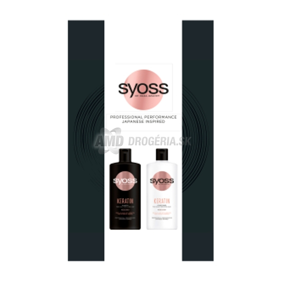 KAZETA SYOSS KERATIN ŠAMPÓN + BALZAM X21