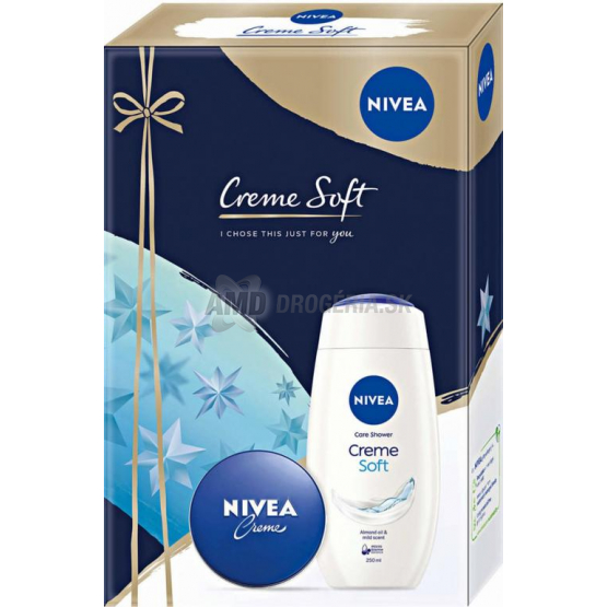 KAZETA NIVEA CREME SOFT SPRCHOVÝ GÉL + KRÉM X21