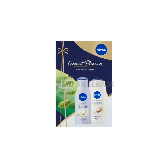 KAZETA NIVEA COCCONUT SPRCHOVÝ GÉL + TELOVÉ MLIEKO X21