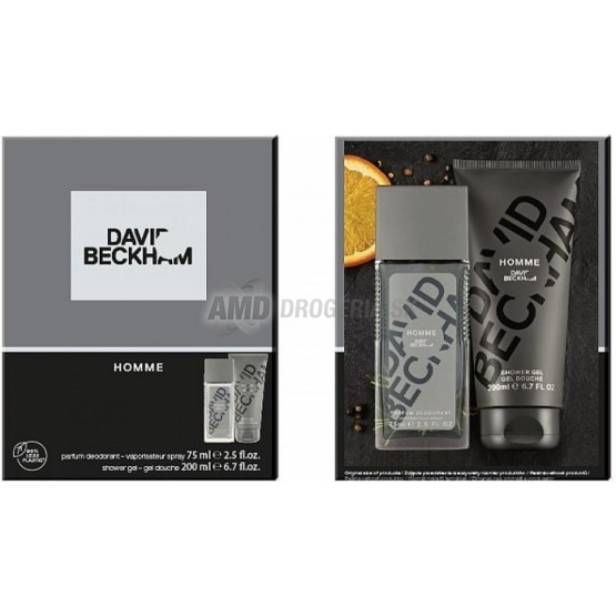 KAZETA DAVID BECKHAM HOMME DNS+SPRCHOVÝ GÉL  X21