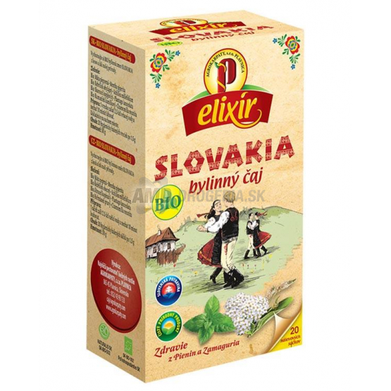 AGROKARPATY ELIXÍR ČAJ BIO SLOVAKIA 20X1,5G