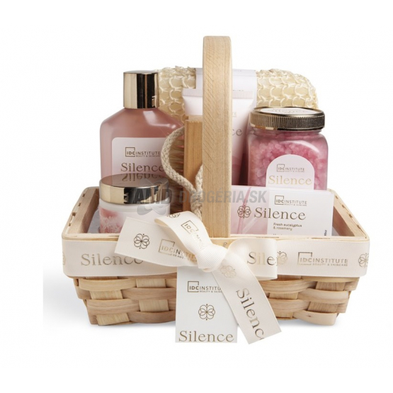 KAZETA ALA DB SILENCE TELOVÉ MLIEKO 160ML + TELOVÉ MLIEKO 60ML + KRÉM NA RUKY 50ML+ SOĽ DO KÚPEĽA 300G  + TOALETNÉ MYDLO 70G + KEFKA + SISÁLOVÁ ŠPONGIA KEFKA X21