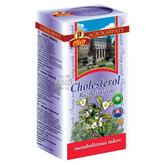 AGROKARPATY ELIXÍR ČAJ CHOLESTEROL-RUŽBAŠSKY 20X2G