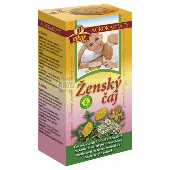 AGROKARPATY ELIXÍR ČAJ BYLINNÝ ŽENSKÝ 20X2G