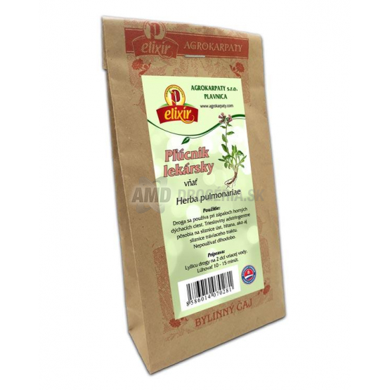 AGROKARPATY ELIXÍR ČAJ SYPANÝ PĽÚCNIK LEKÁRSKY VŇAT 30G