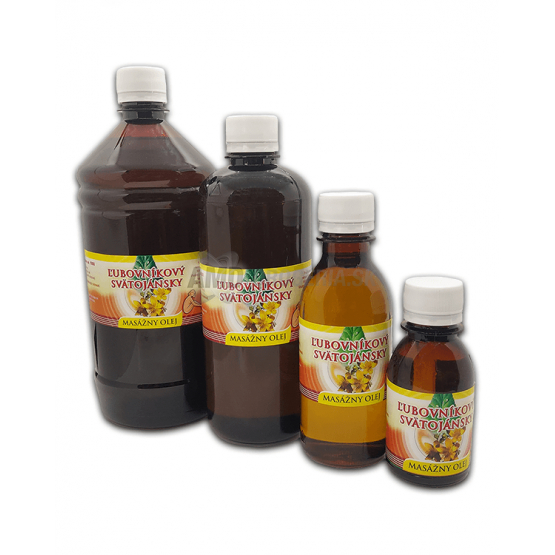 AGROKARPATY OLEJ MASÁŽNY ĽUBOVNÍKOVÝ SVÄTOJÁNSKY 0,2L